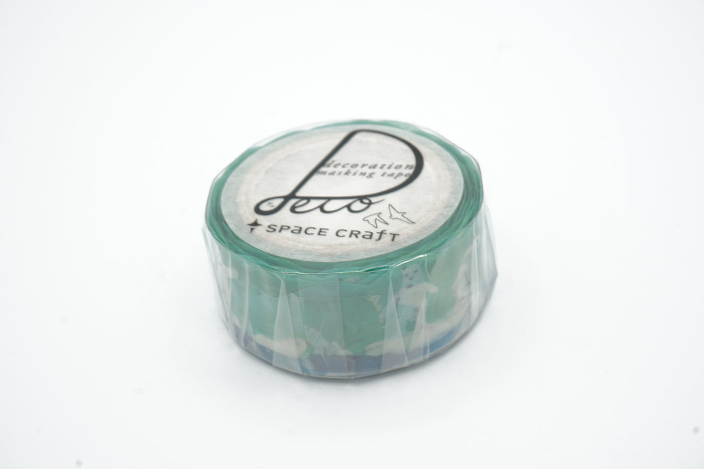 Round top - Washi tape - Space craft - 20mm