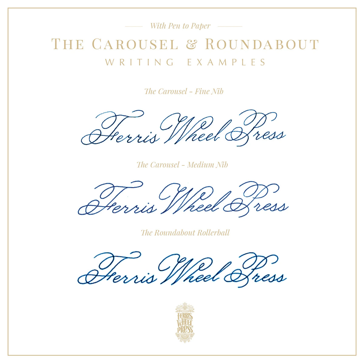 The Carousel Fountain Pen - Granite Guardians