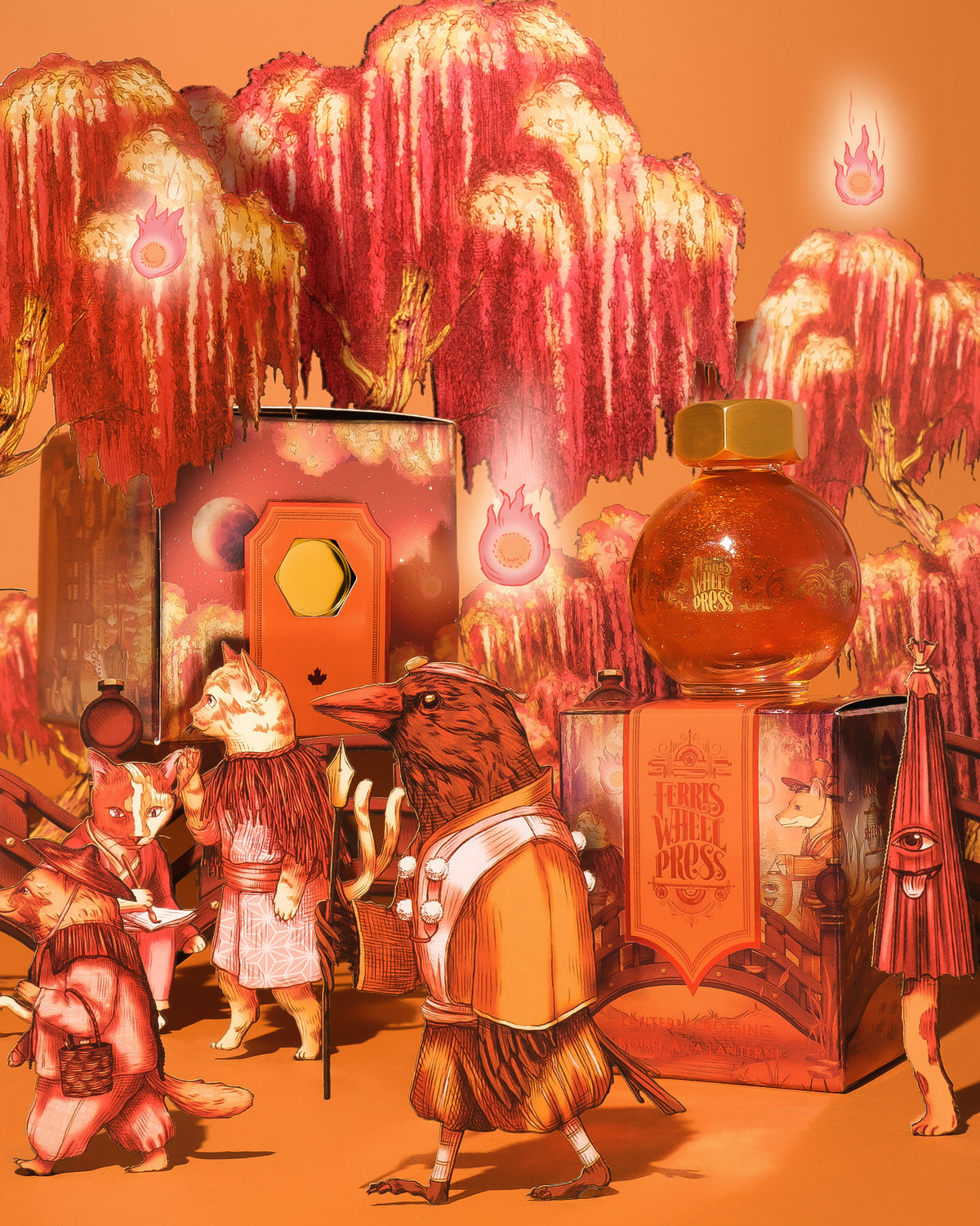 FerriTales Bestiary Series - Lantern Crossing