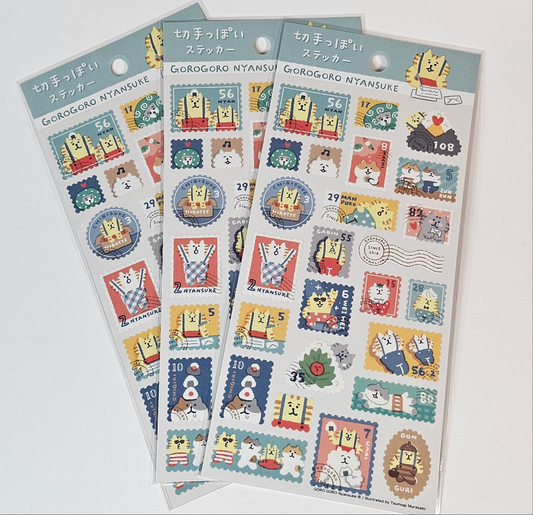 Gorogoro Nyansuke Stamp Sticker