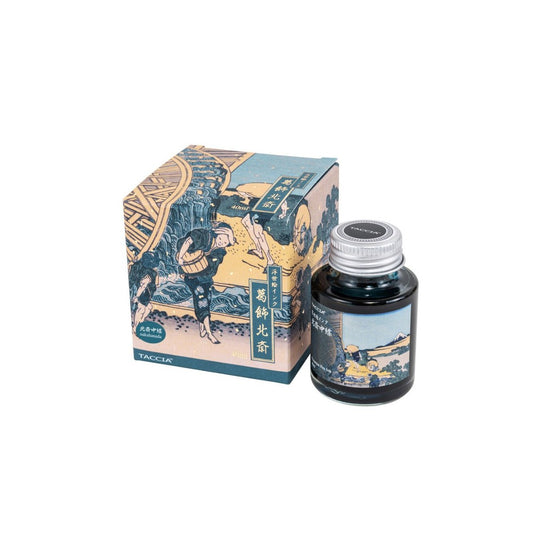 Nakabayashi Ukiyo-e Fountain Pen Ink Hokusai Naka-hanada (40ml)