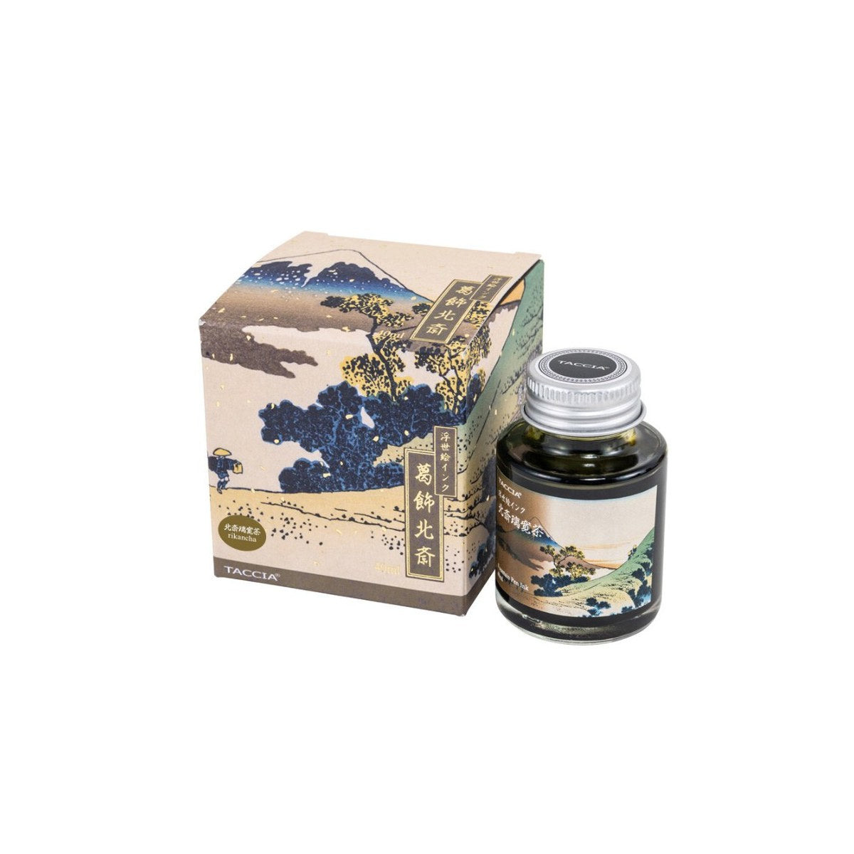 Nakabayashi Ukiyo-e Fountain Pen Ink Hokusai Rikan-cha (40ml)