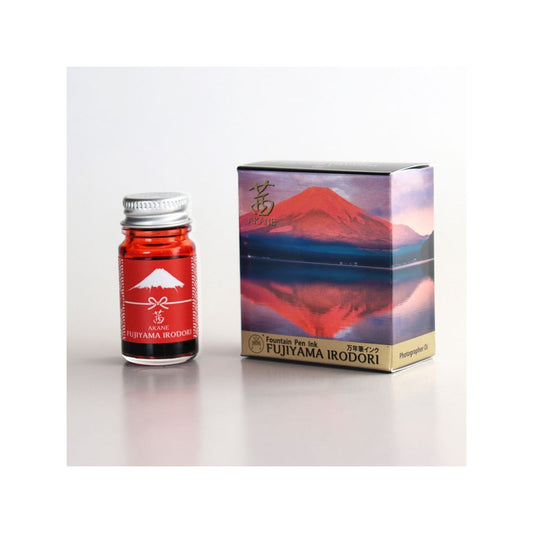 Teranishi Guitar Fujiyama Irodori Ink Akane (Red) (12ml)