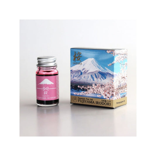 Teranishi Guitar Fujiyama Irodori Ink Sakura (Light Red) (12ml)