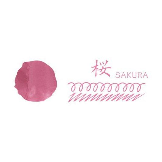 Teranishi Guitar Fujiyama Irodori Ink Sakura (Light Red) (12ml)