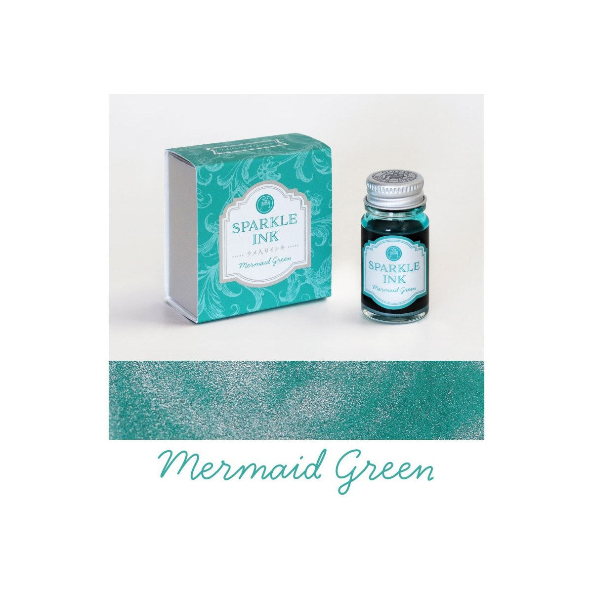 Teranishi Guitar Sparkle Ink Mermaid Green (12ml)