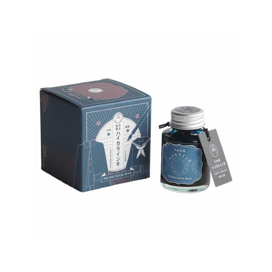 Teranishi Guitar Taisho Roman Haikara Ink Melancholic Blue (40ml)