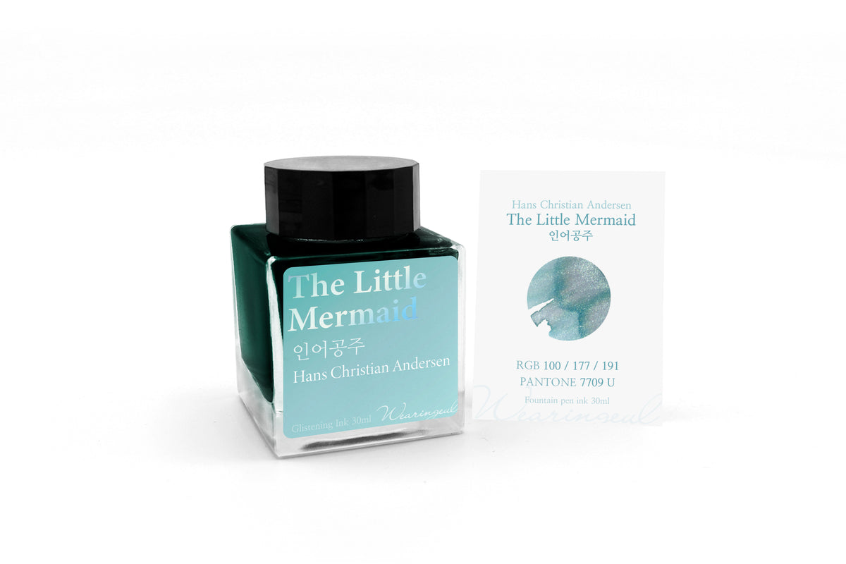 Wearingeul The Little Mermaid fountain pen ink, 30ml bottle