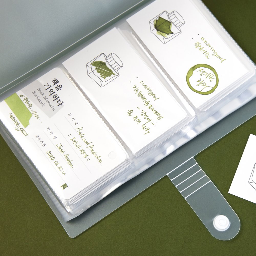Wearingeul Ink Card Binder (Name Card Case) – Original (40 Sheets)