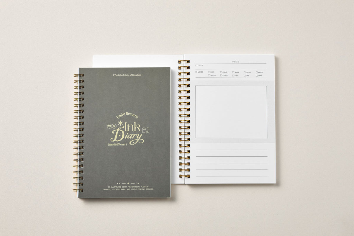 Wearingeul Impression Ink Diary (B6, 40 Sheets)