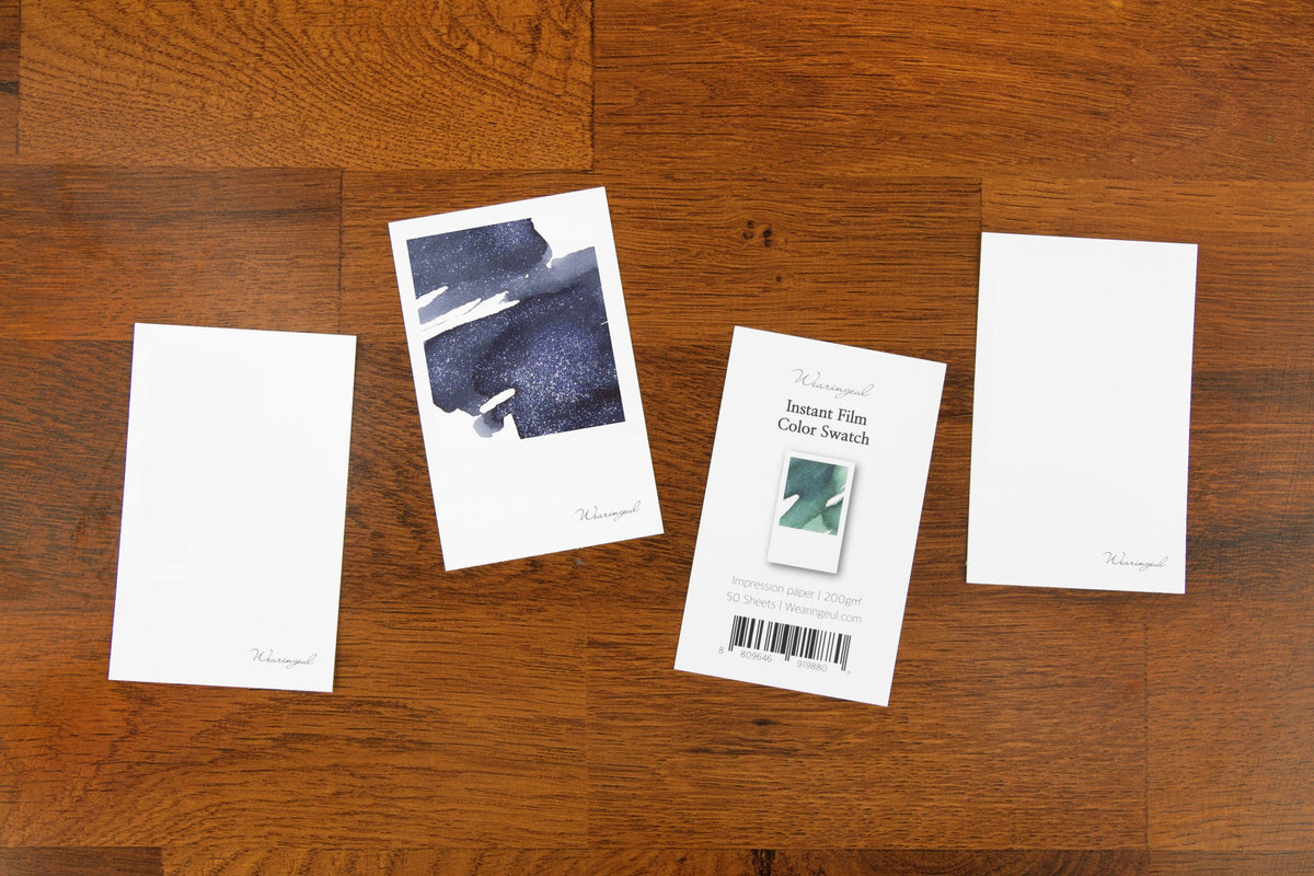 Wearingeul Impression Instant Film Color Swatch (54x86mm)
