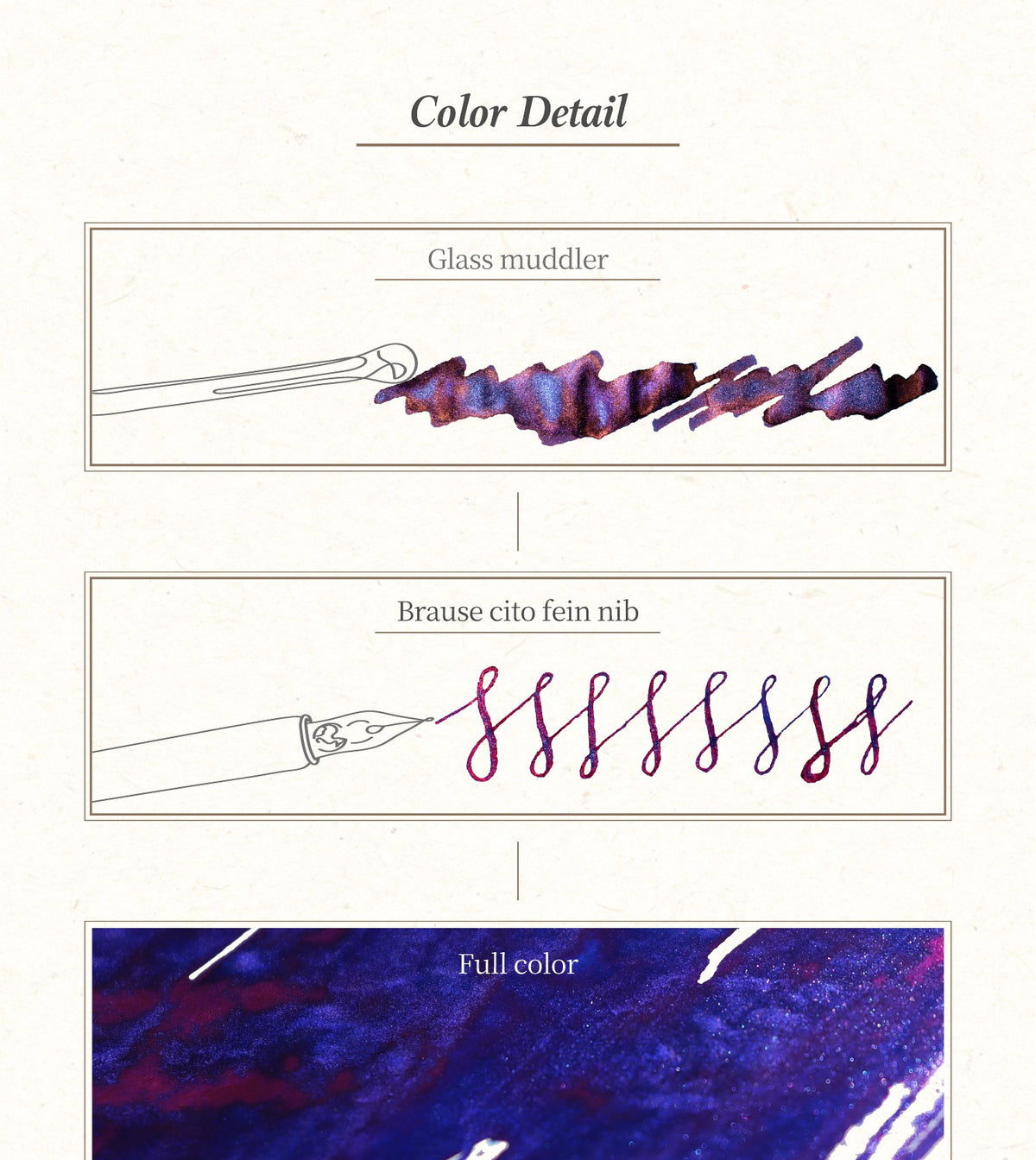 Dominant Industry Pearl Ink No. 006 Milky Way Blue (25ml)
