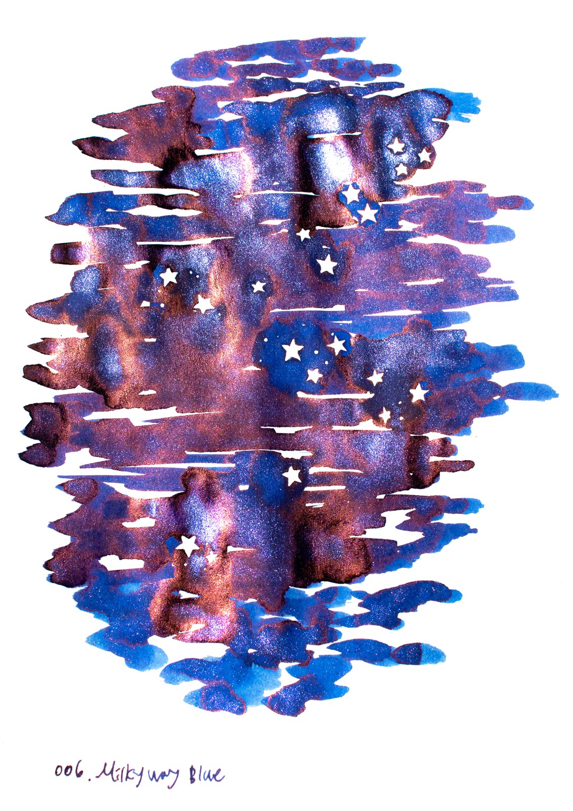 Dominant Industry Pearl Ink No. 006 Milky Way Blue (25ml)