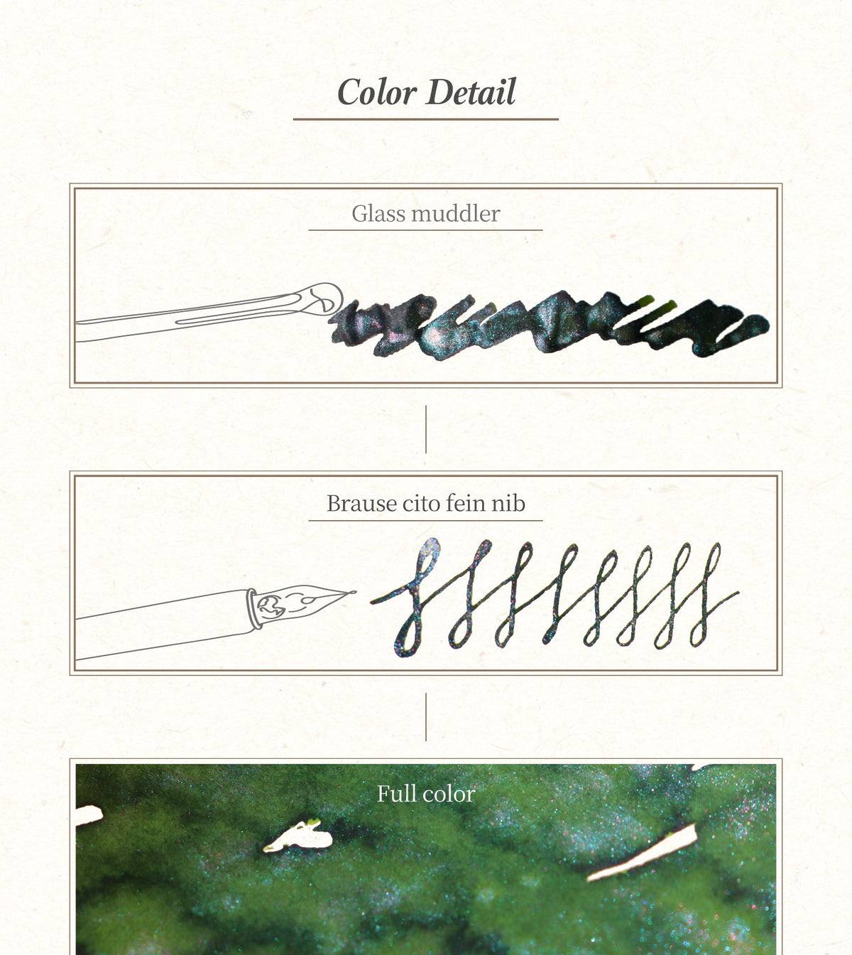 Dominant Industry Pearl Ink No. 007 Natural Green (25ml)
