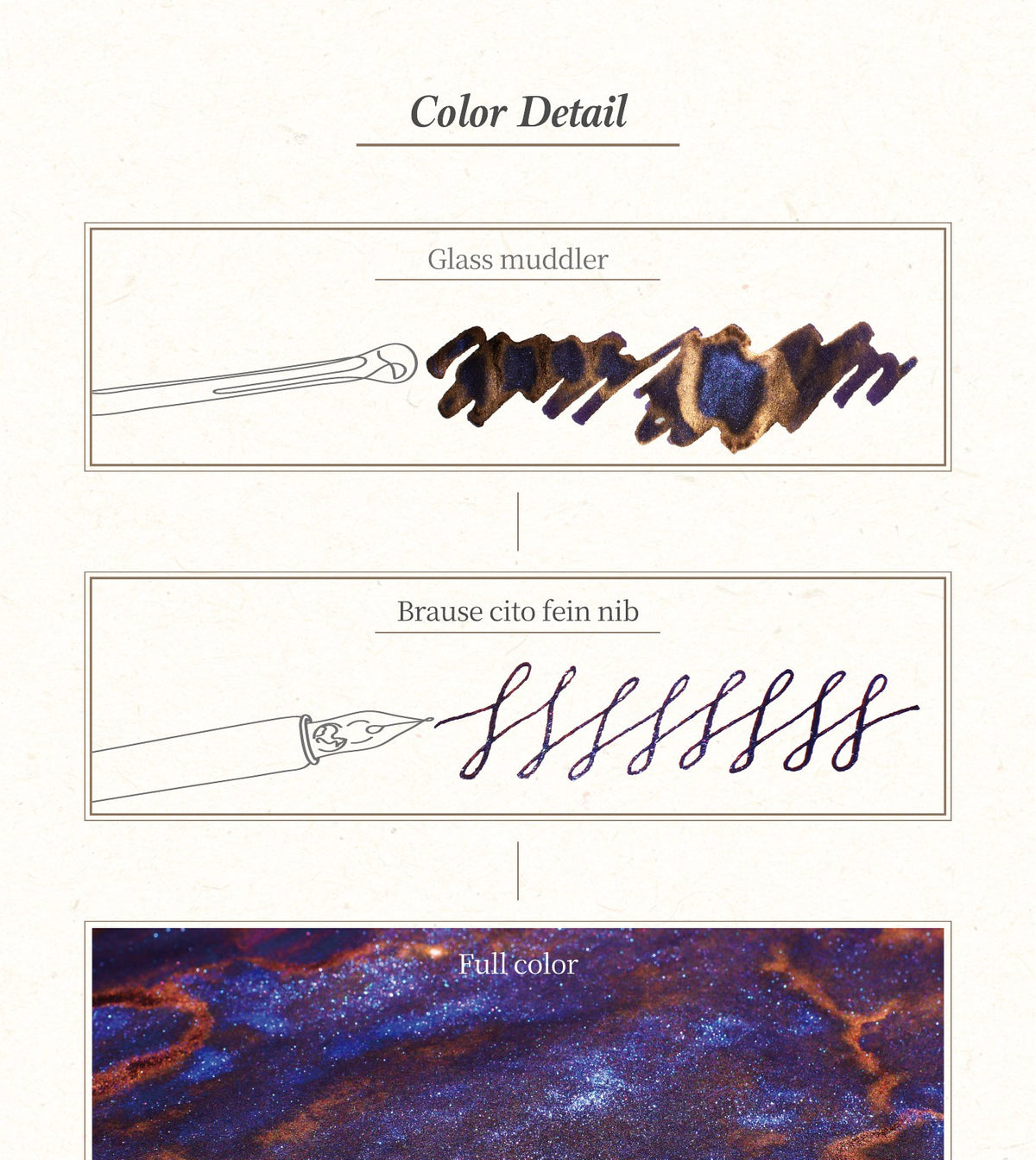Dominant Industry Pearl Ink No. 018 Tanzanite (25ml)