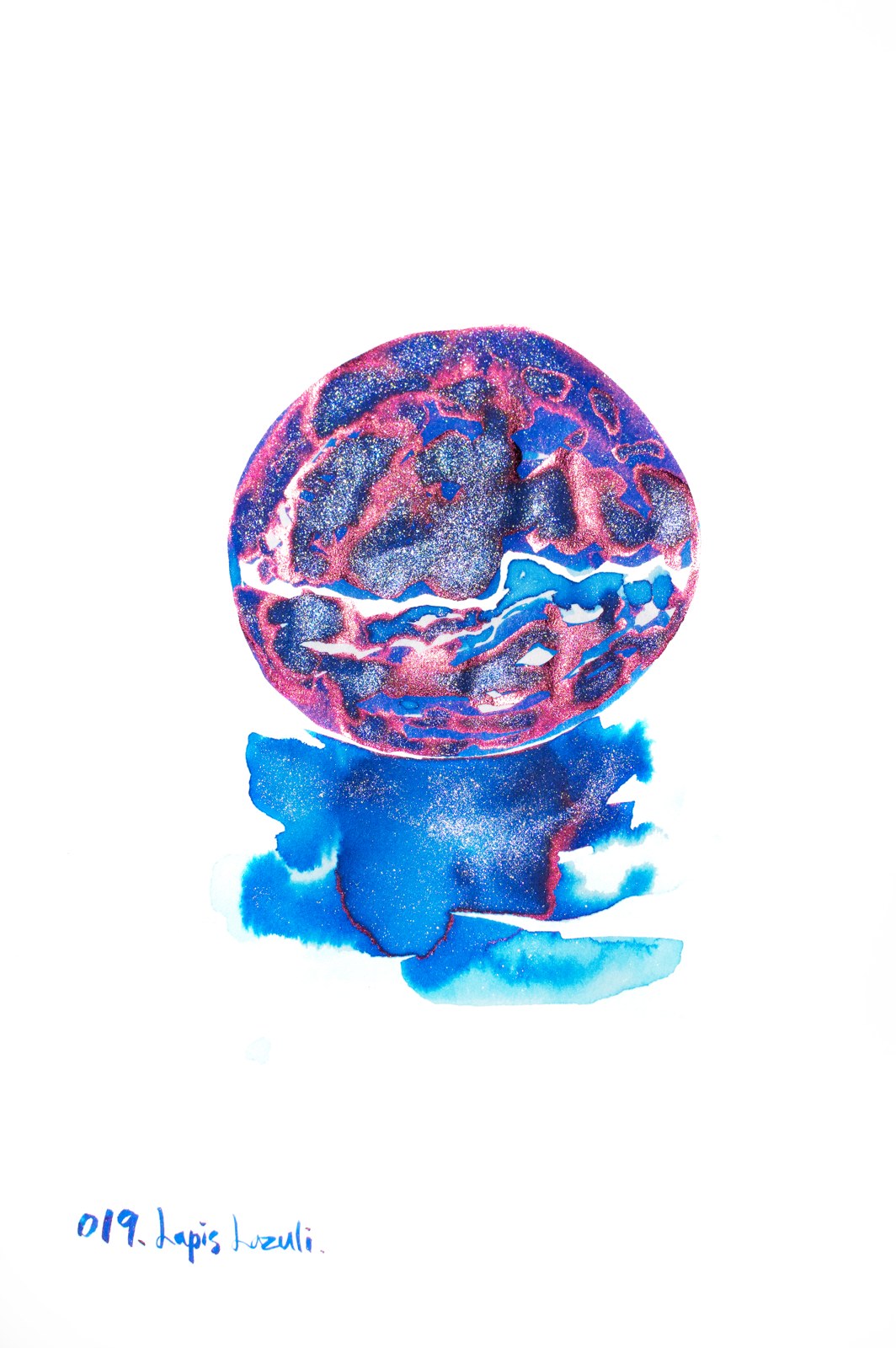 Dominant Industry Pearl Ink No. 019 Lapis Lazuli (25ml)