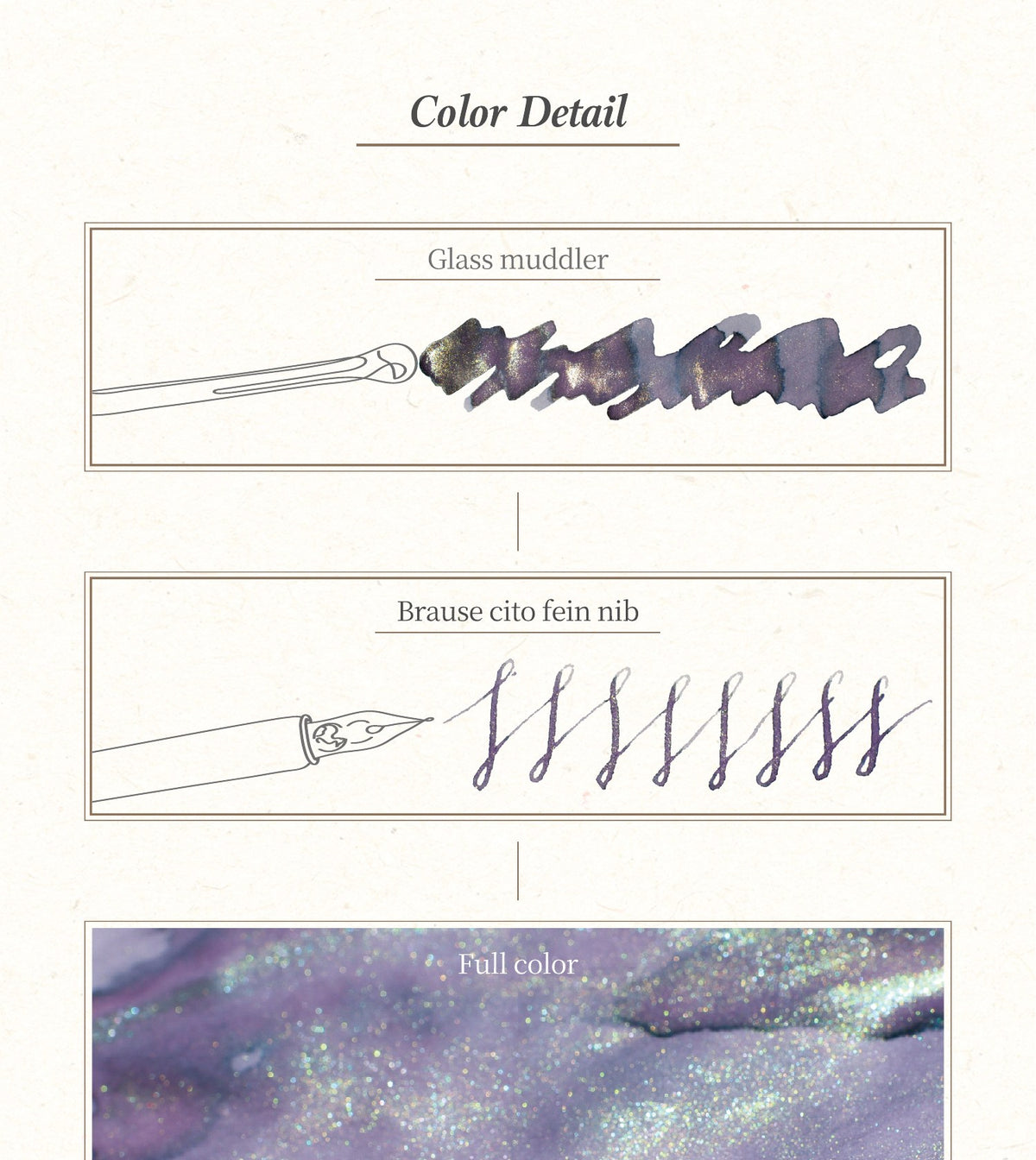 Dominant Industry Pearl Painter Series Ink No. 026 Les Nymphéas: Matin (25ml)