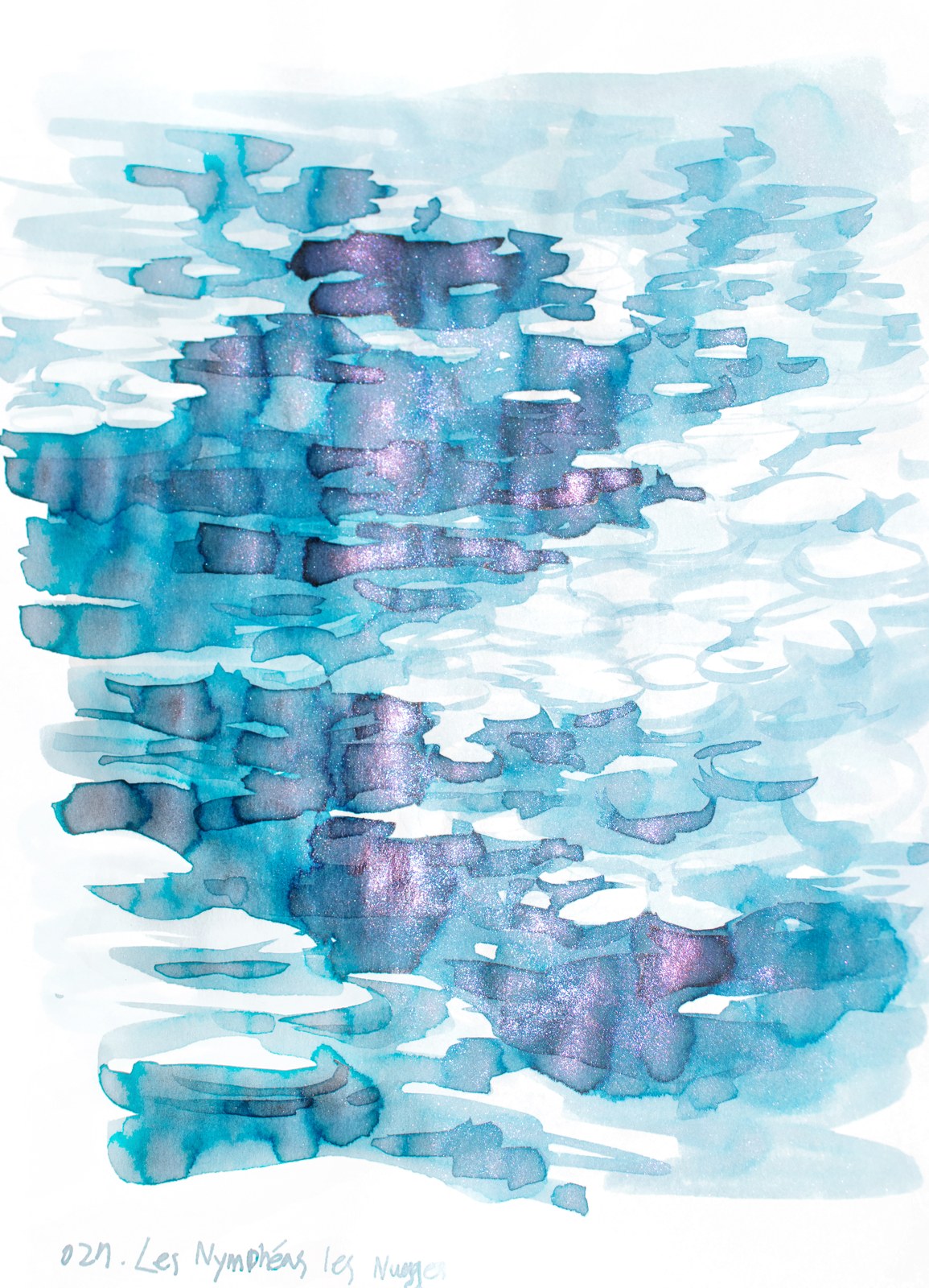 Dominant Industry Pearl Painter Series Ink No. 027 Les Nymphéas: Les Nuages (25ml)