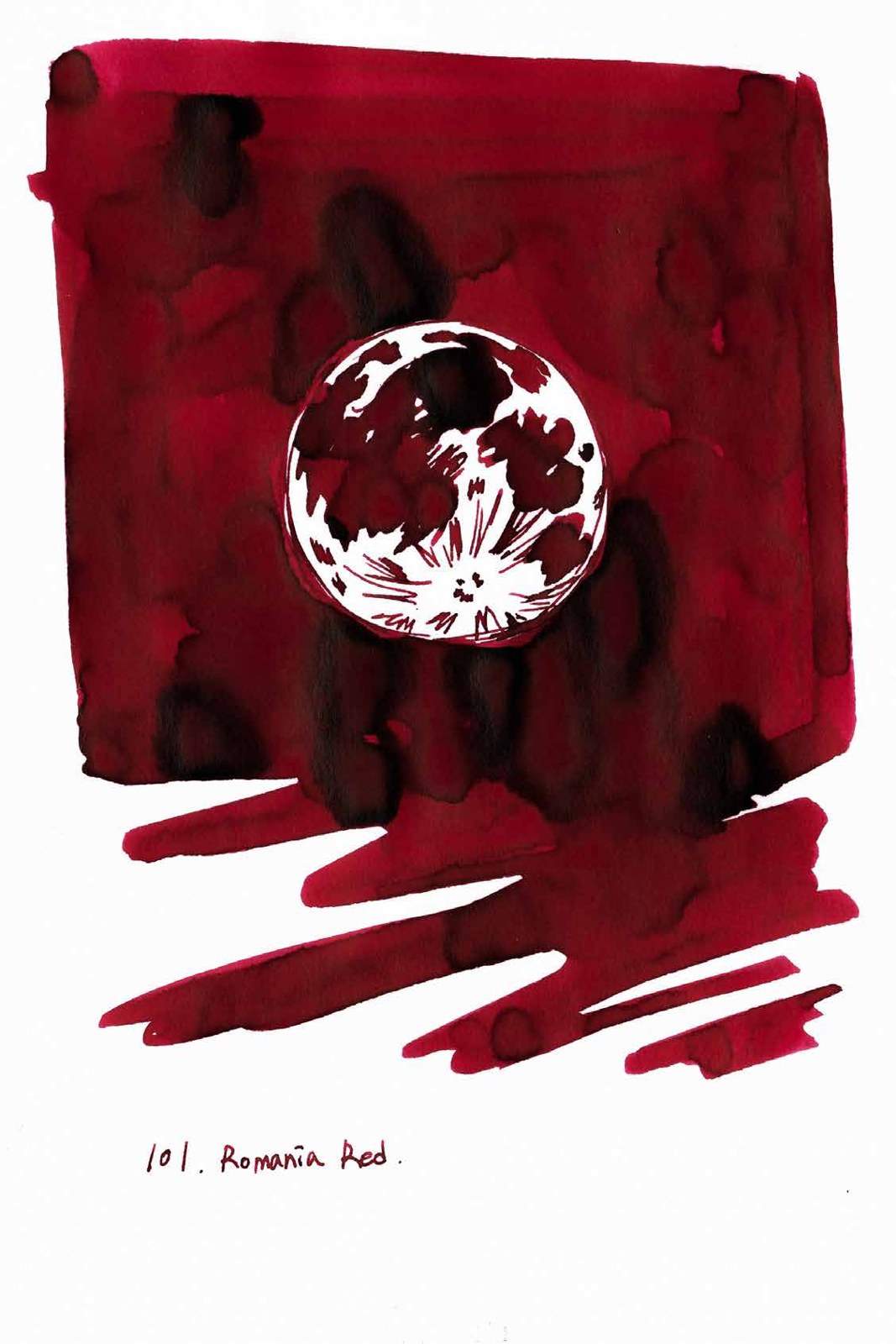 Dominant Industry Standard Ink No. 101 Romania Red (25ml)