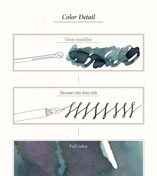 Dominant Industry Standard Painter Series Ink No. 120 Soleil Couchant à Étretat (25ml)