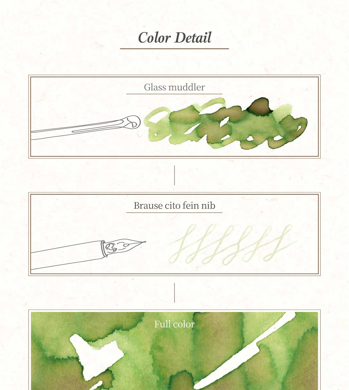 Dominant Industry Standard Painter Series Ink No. 124 Olive Grove (25ml)