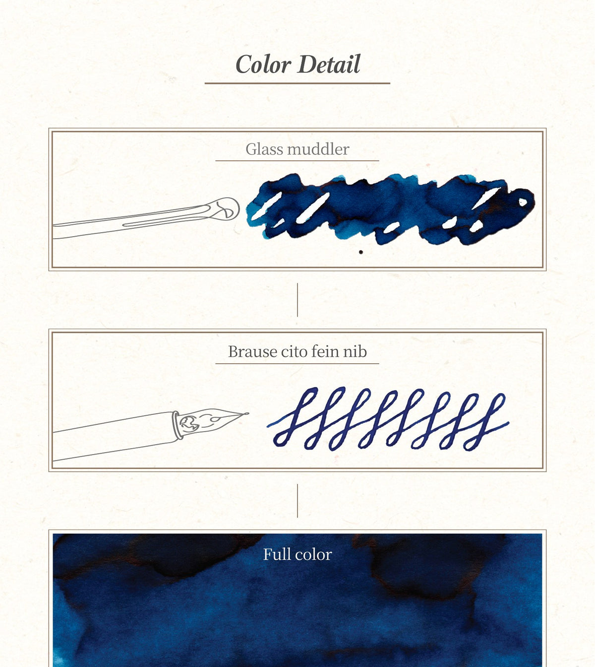 Dominant Industry Alchemist Pearl Calligraphy Ink C07 Blue Rose (25ml)