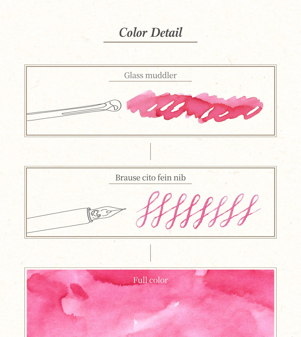 Dominant Industry Alchemist Pearl Calligraphy Ink C08 Pink Robin (25ml)