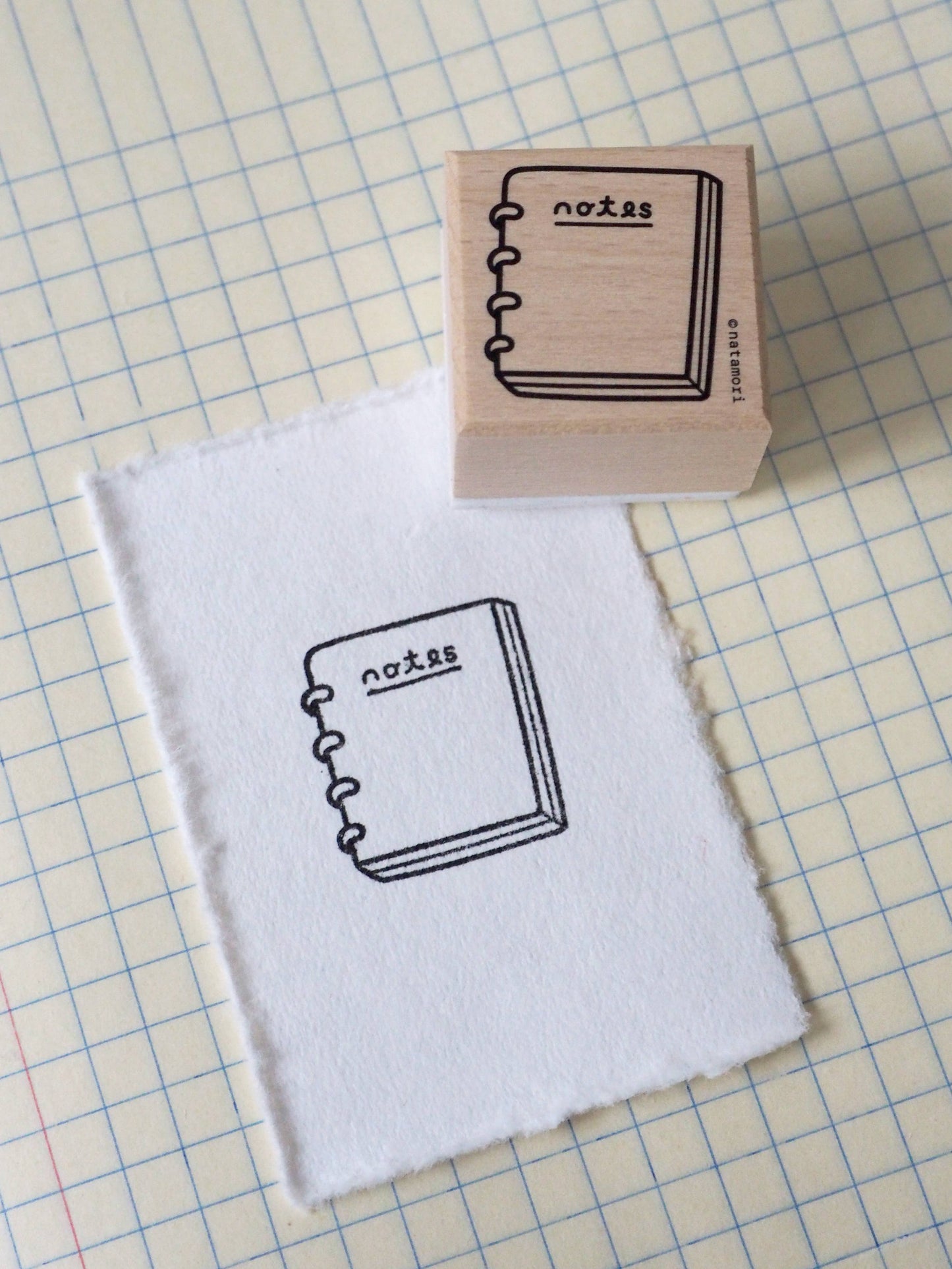 Natamori- Notebook • stamp