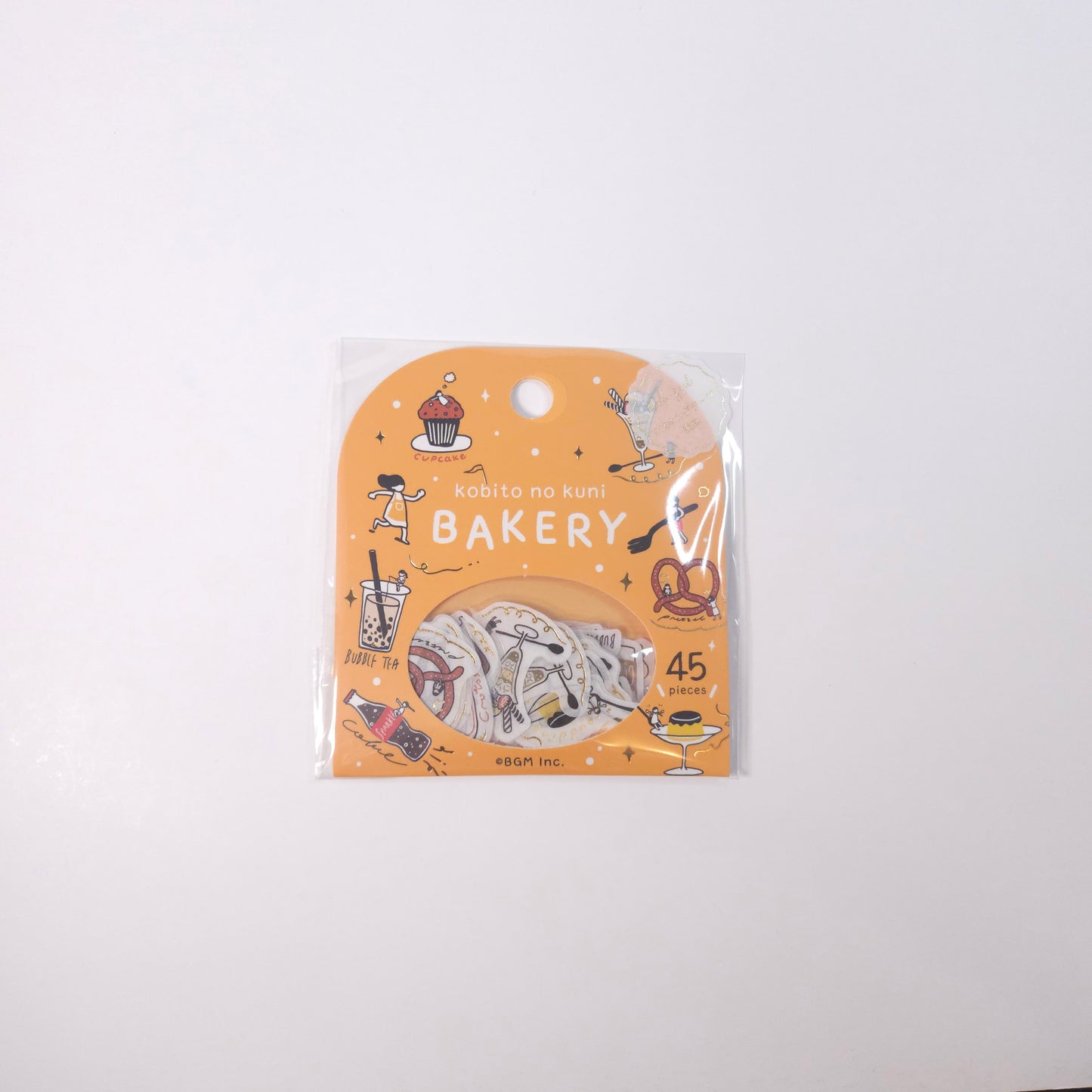 BGM Planner Stickers Foil stamped Flake Seal: Dwarf Country *Bakery