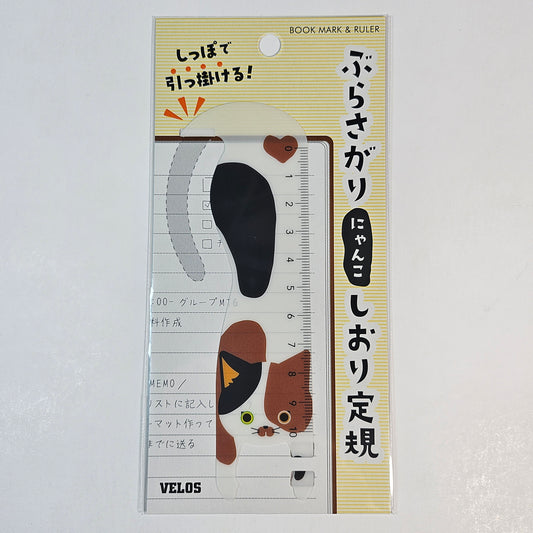 VELOS Hanging Nyan Koshi Bookmark Ruler Mike