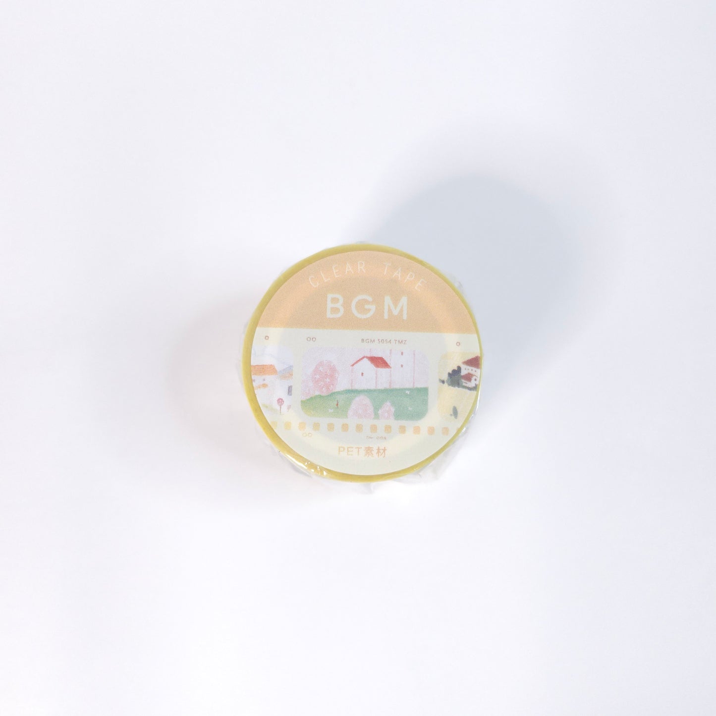 BGM Washi Clear tape film* light yellow - 30mm