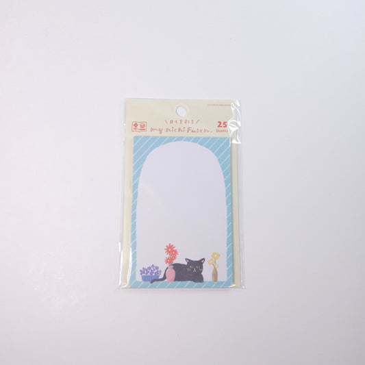 Furukawashiko Sticky Notes - Flower and Cat