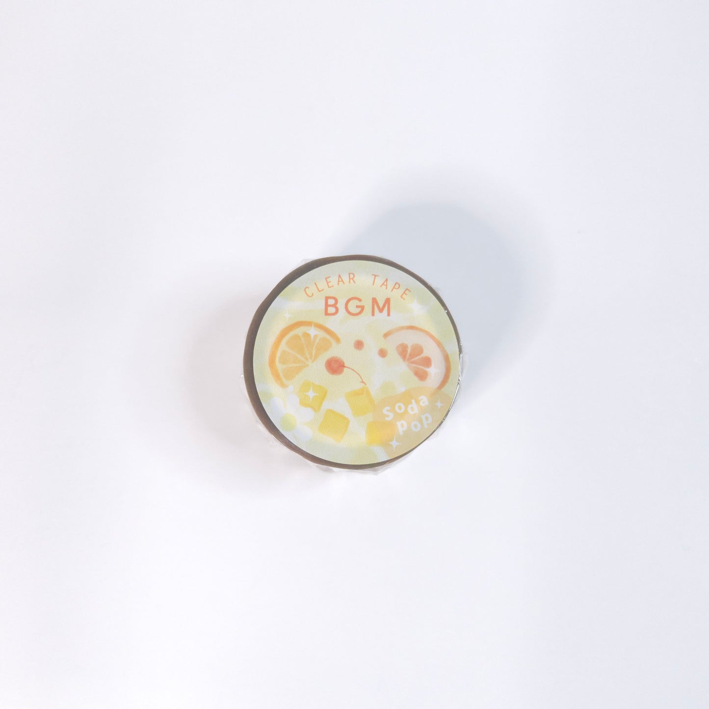 BGM Washi Clear Tape Cider*Citrus