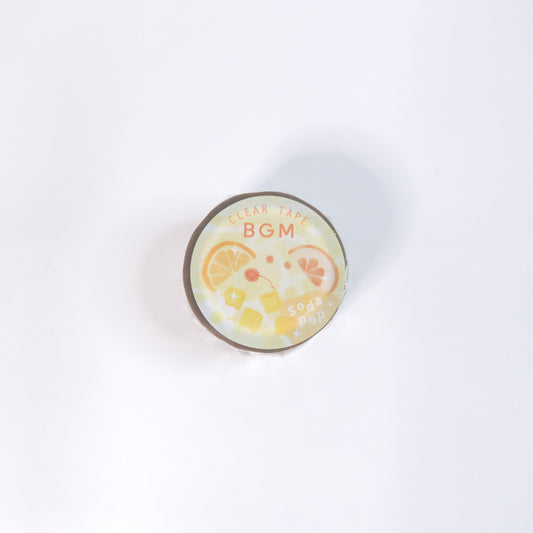 BGM Washi Clear Tape Cider*Citrus