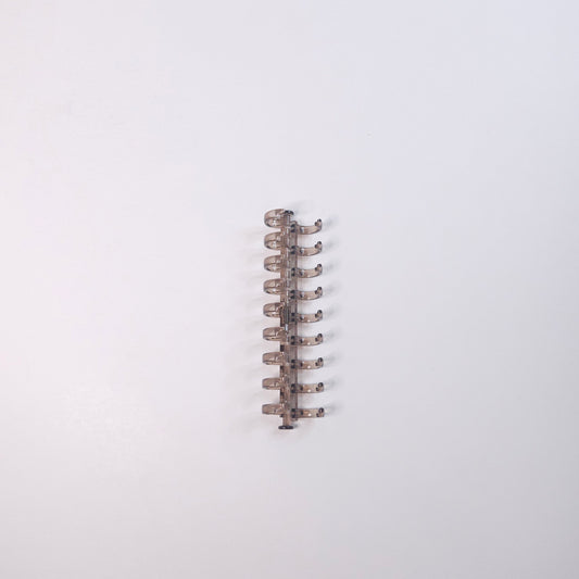 Maruman Ring, mini size, curly ring- Brown