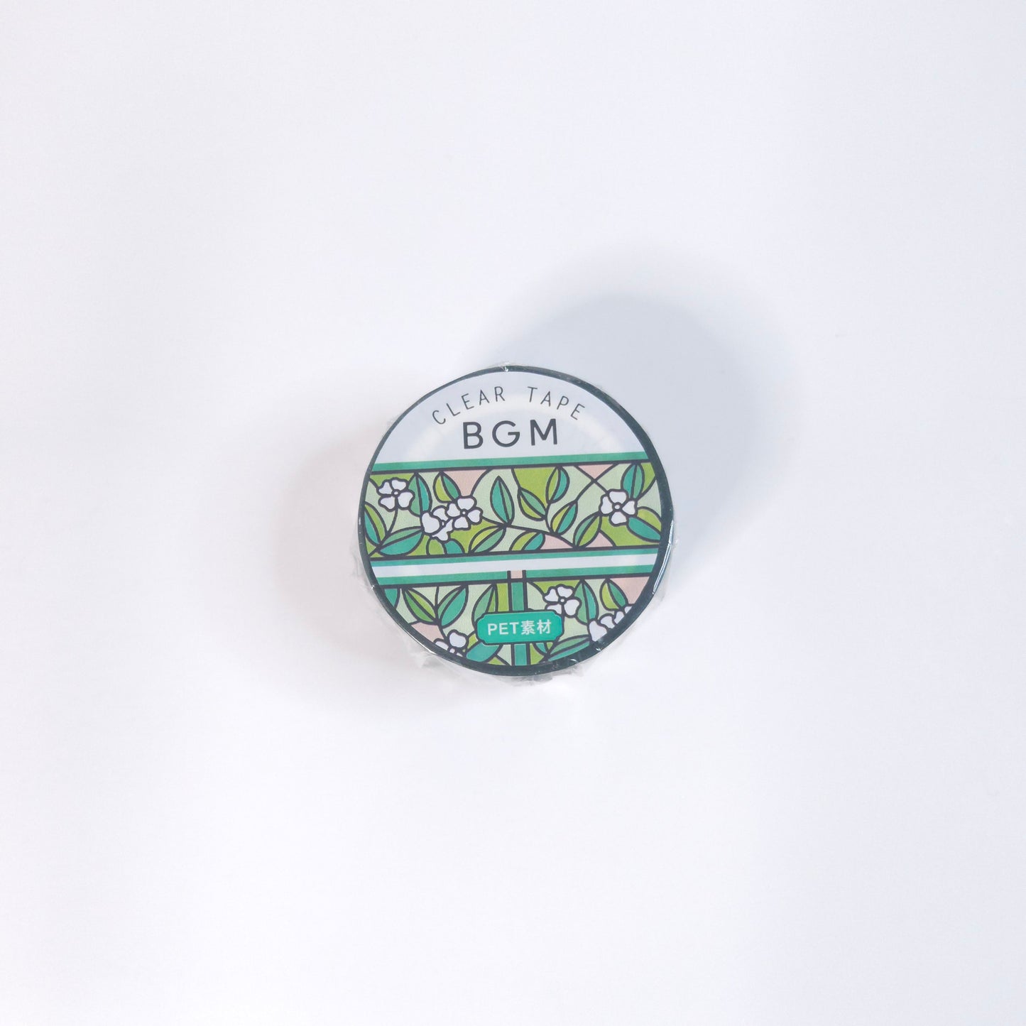 BGM Washi Clear tape stained glass *Evergreen