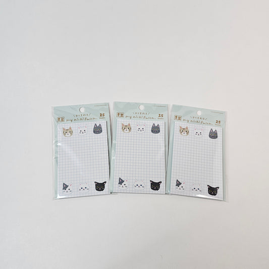 Sticky Notes Grid - Cat