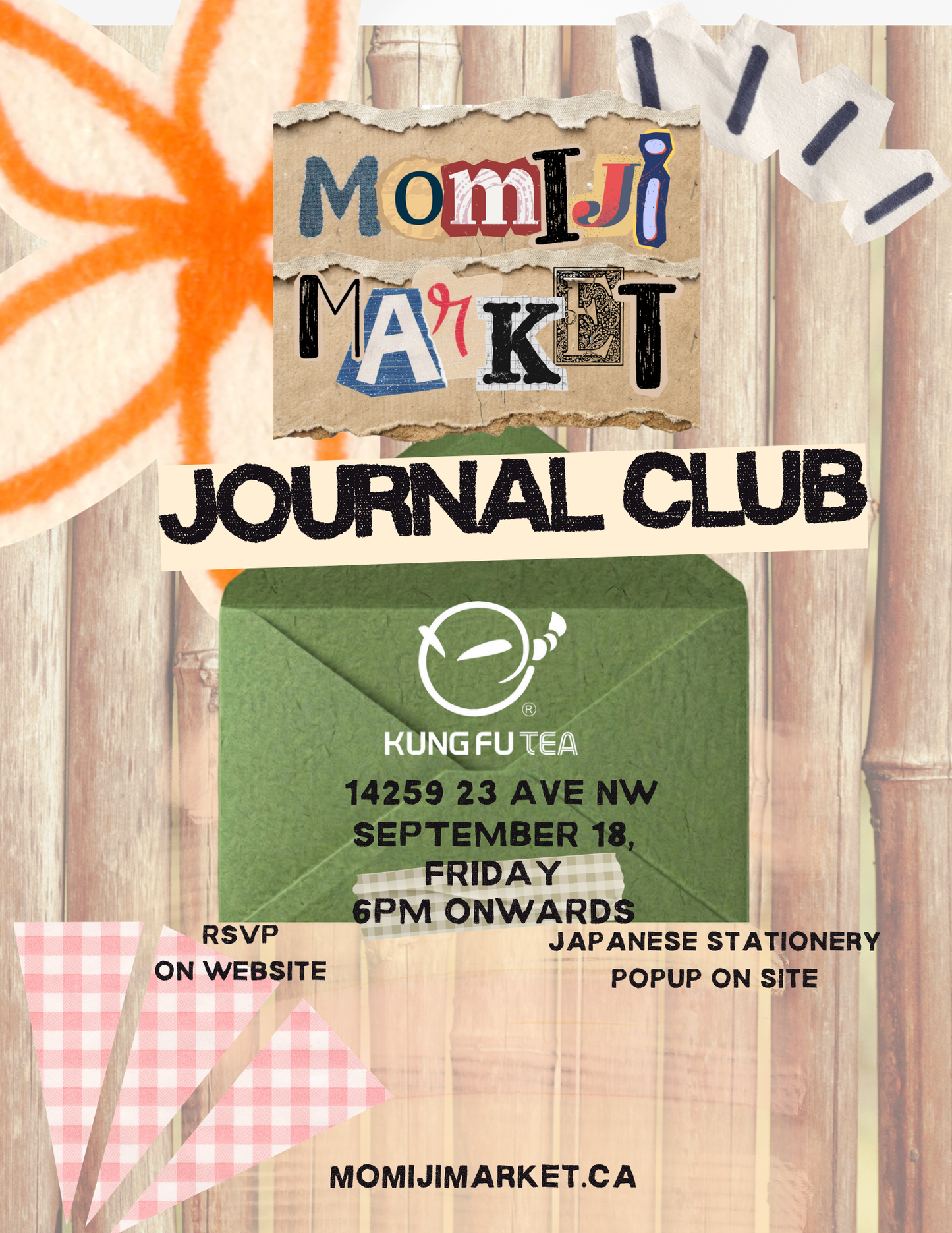 Momiji Market Journaling Club RSVP [ALL LOCATIONS]