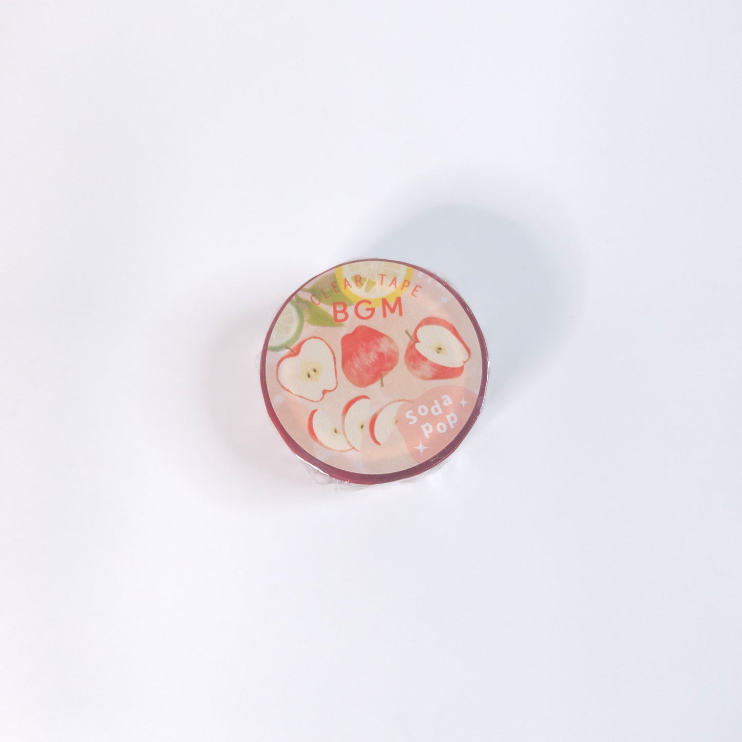 BGM Washi Clear Tape Cider*Apple