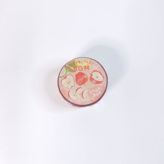 BGM Washi Clear Tape Cider*Apple