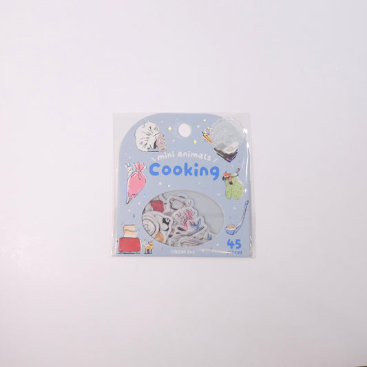 BGM Mini Sticker animals (cooking)
