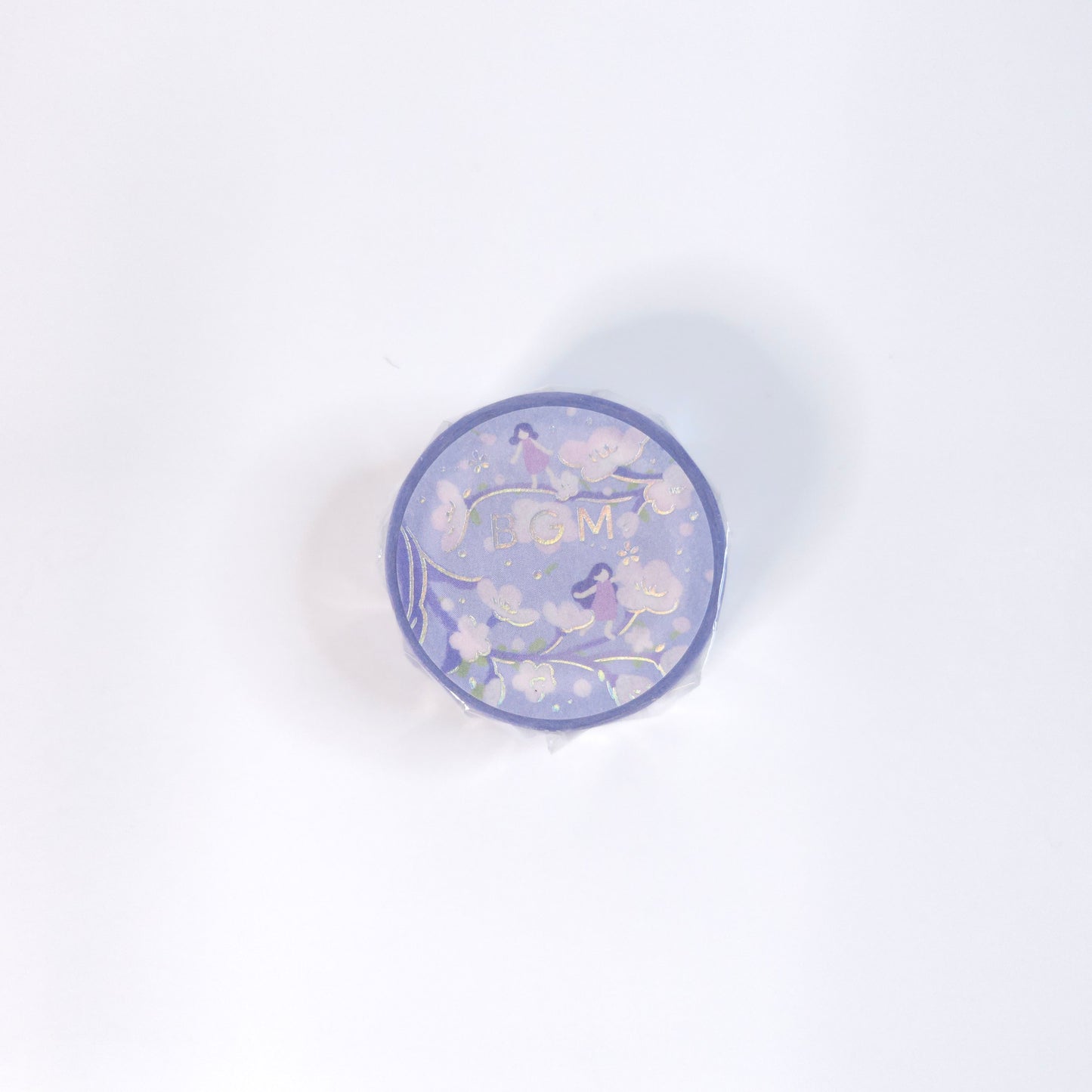 BGM Washi Tape Flower Story *Light Purple