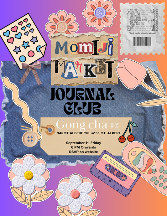 Momiji Market Journaling Club RSVP [ALL LOCATIONS]