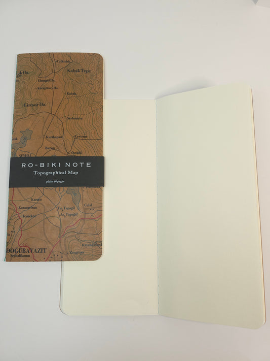 Yamamoto Ro-Biki Note- Topographical Map Series