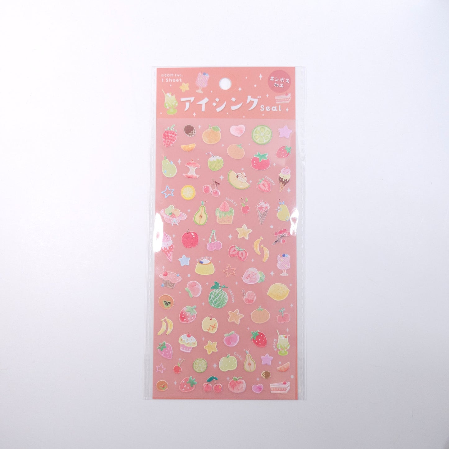 BGM Planner Stickers (colored fruits)