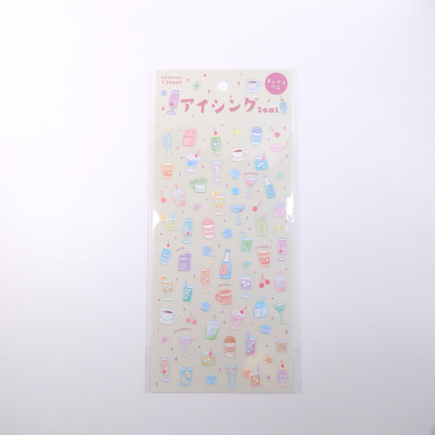 BGM Planner Stickers (soft drink)