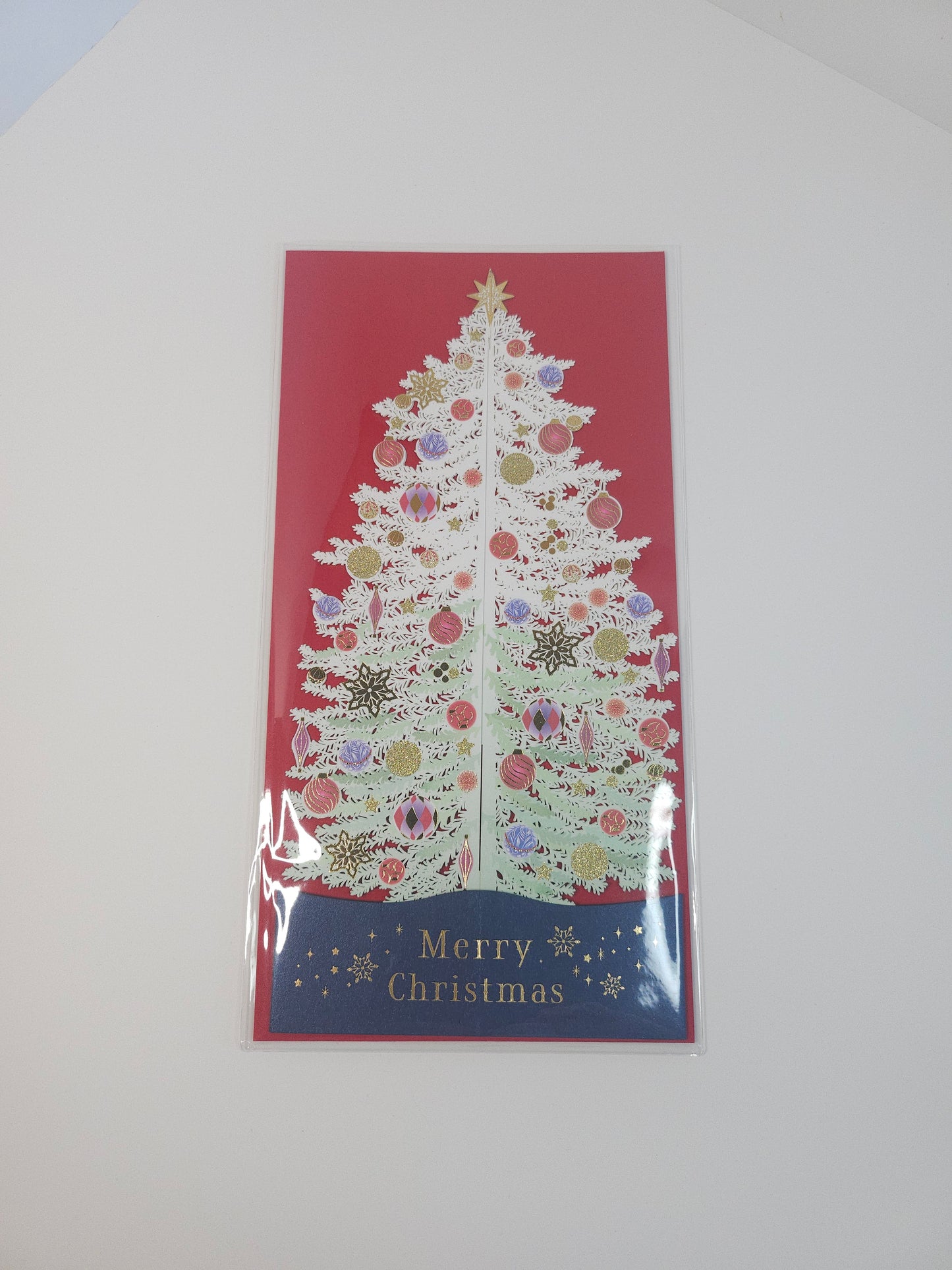Christmas tree card