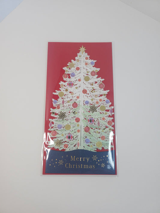 Christmas tree card