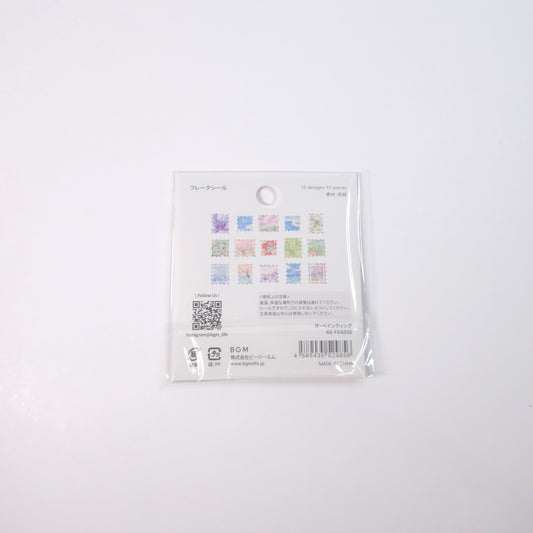 BGM Planner Stickers Foil stamped Flake Seal The*Painting