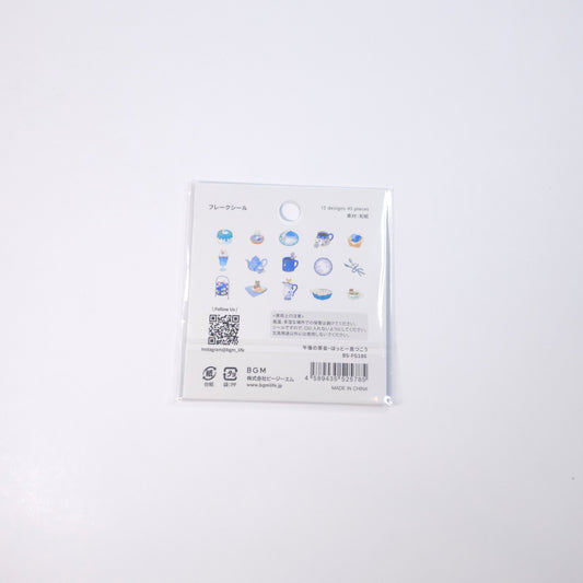 BGM Planner Stickers Animals Foil stamped Flake Seal Afternoon Tea Party *Let's take a breather